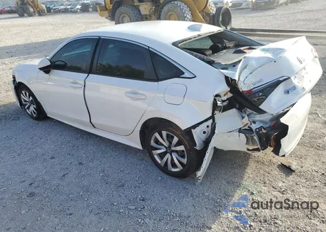 2023 Honda Civic Lx из США, поврежденный, VIN 2HGFE2F29PH553060